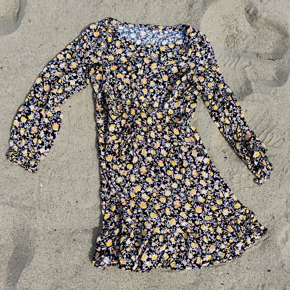 Floral Long Sleeve Dress